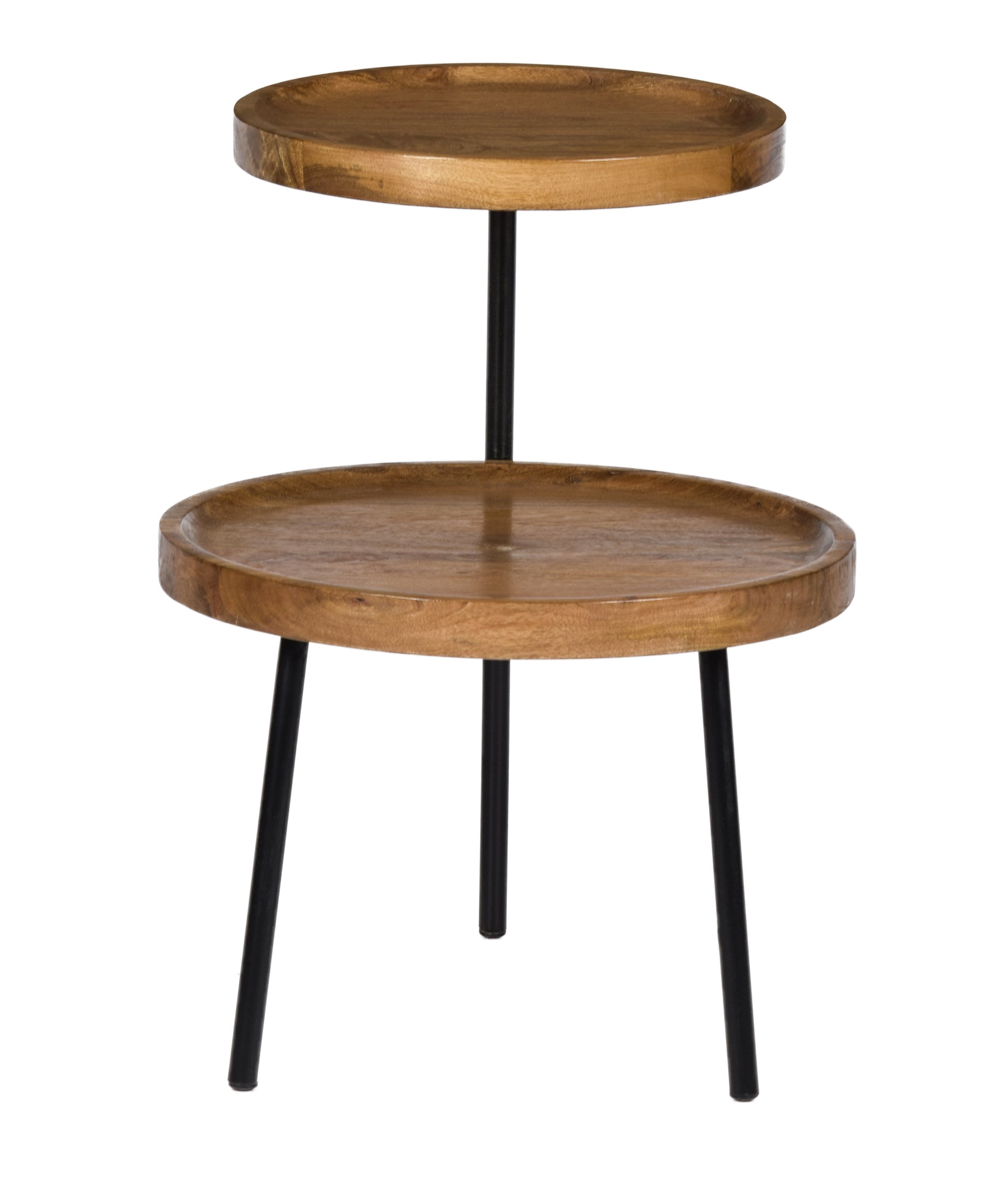Brix Bijzettafel Ruby - mangohout - 45cm