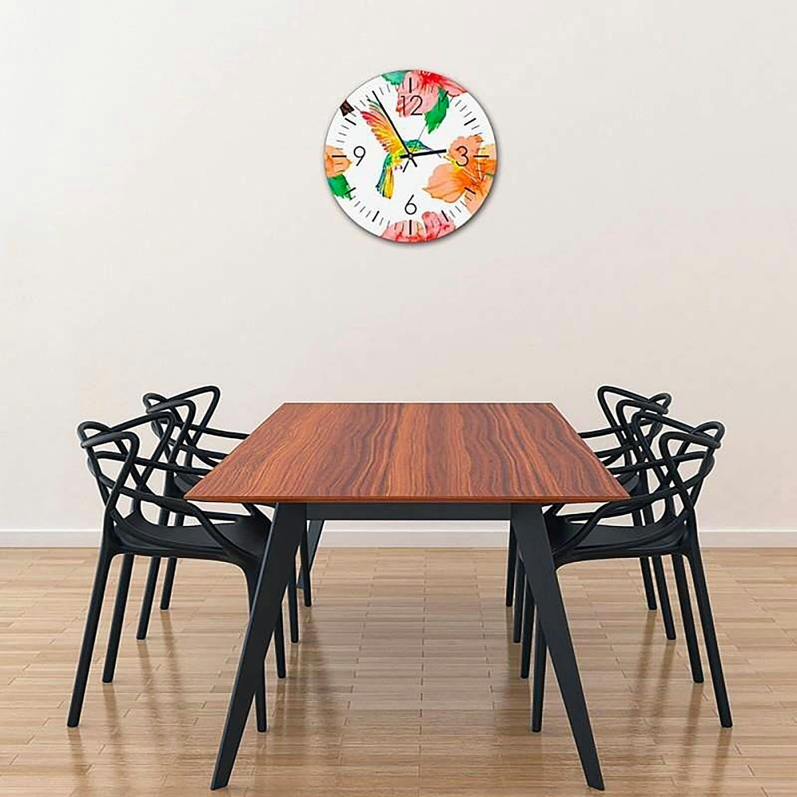 - Horloge colibri orange D40