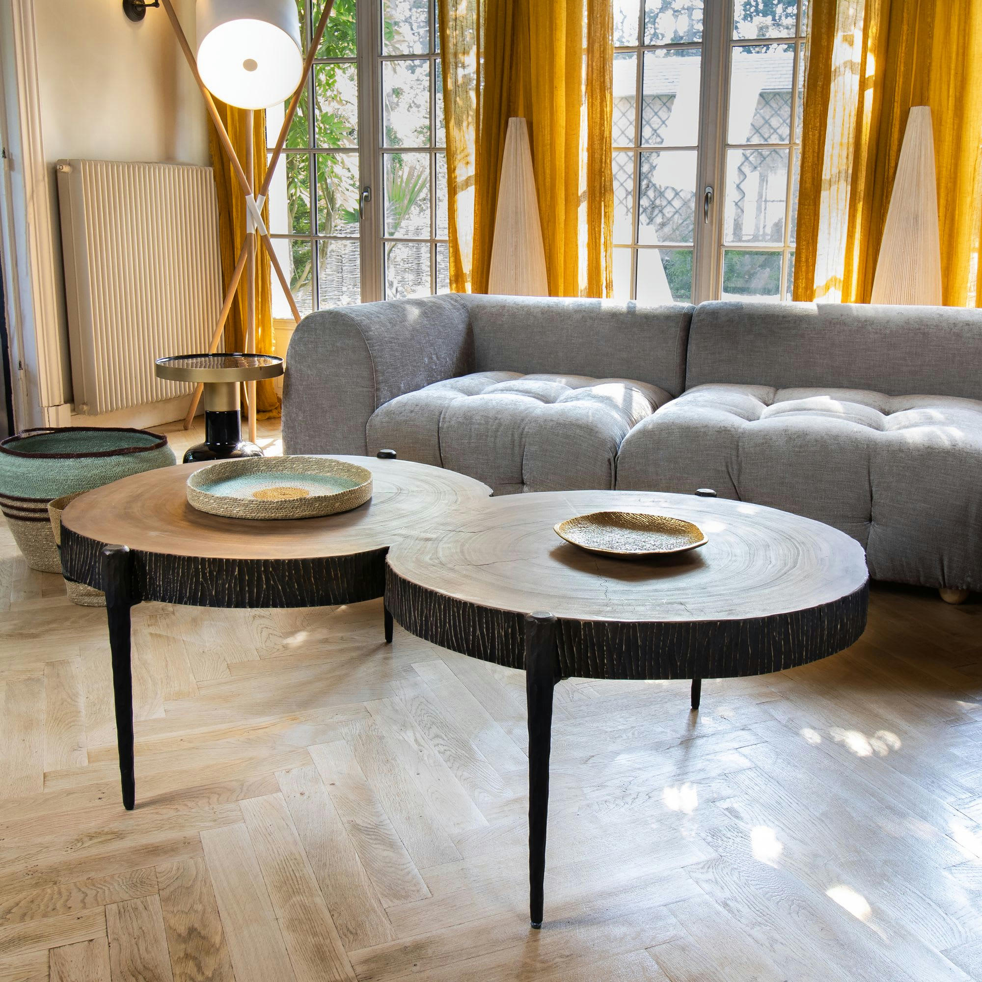 LAGOS - Table basse en bois d'acacia massif