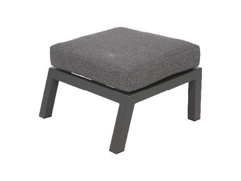 Lesli Living voetenbank Down - grijs - 63x52x27,5cm