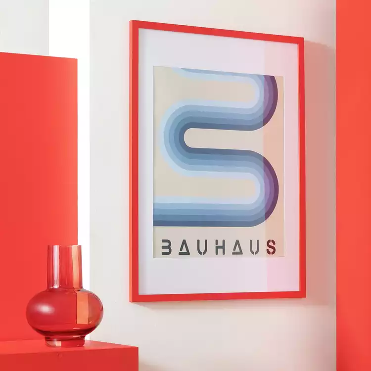 Habitat Red Picture Frame - 50X70cm