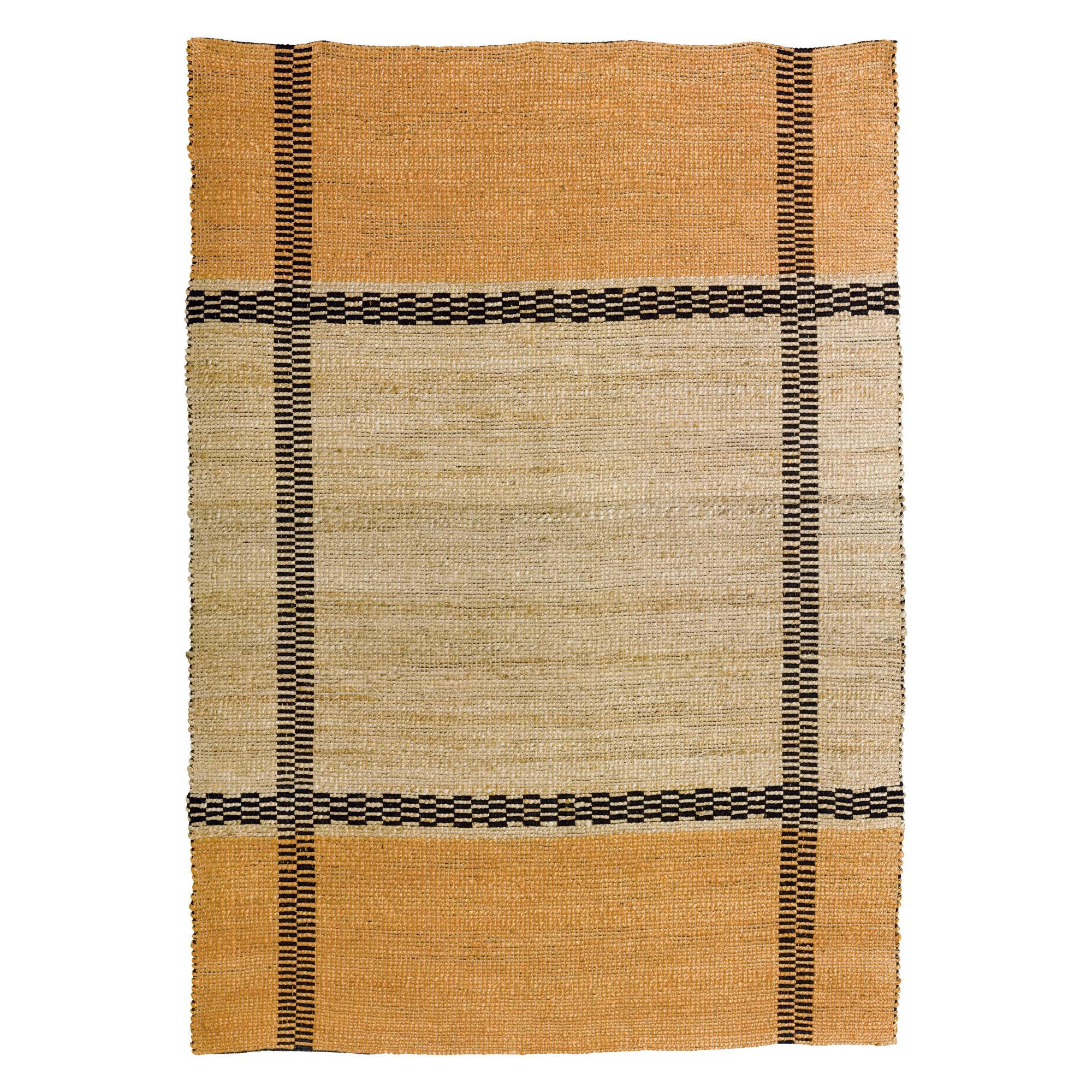 EDEN - Tapis  en jute ocre 160 x 230