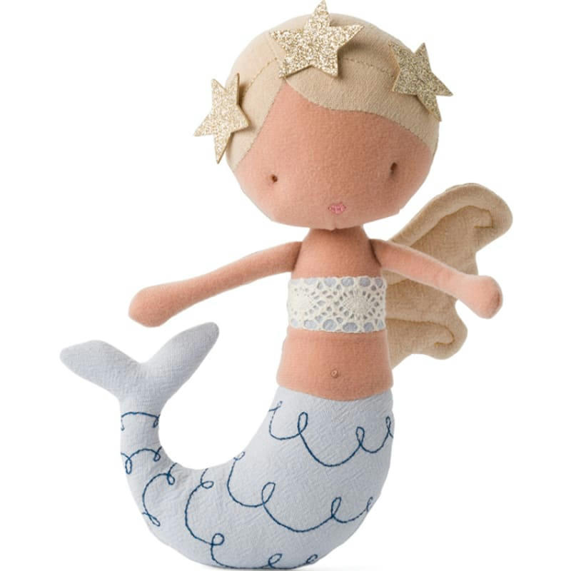 - Poupée souple sirène blonde Pearl (22 cm)