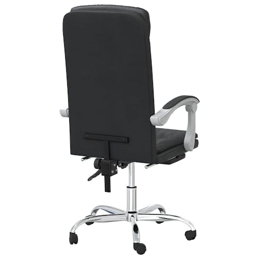 NNEVL Reclining Office Chair Black Faux Leather