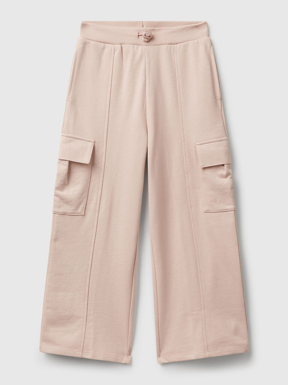 Wide fit cargo trousers