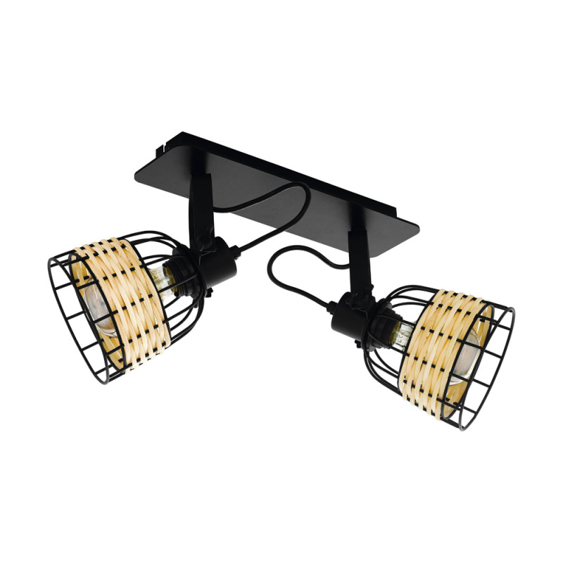 Spot Anwick 1 noir E27 2 x 40 W EGLO