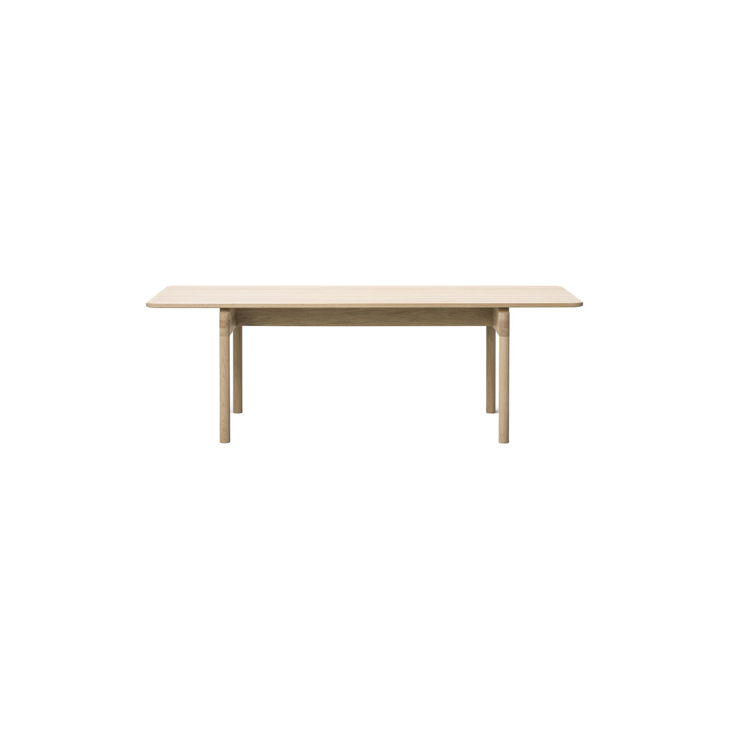 Post Table 225 cm, soap treated oak
