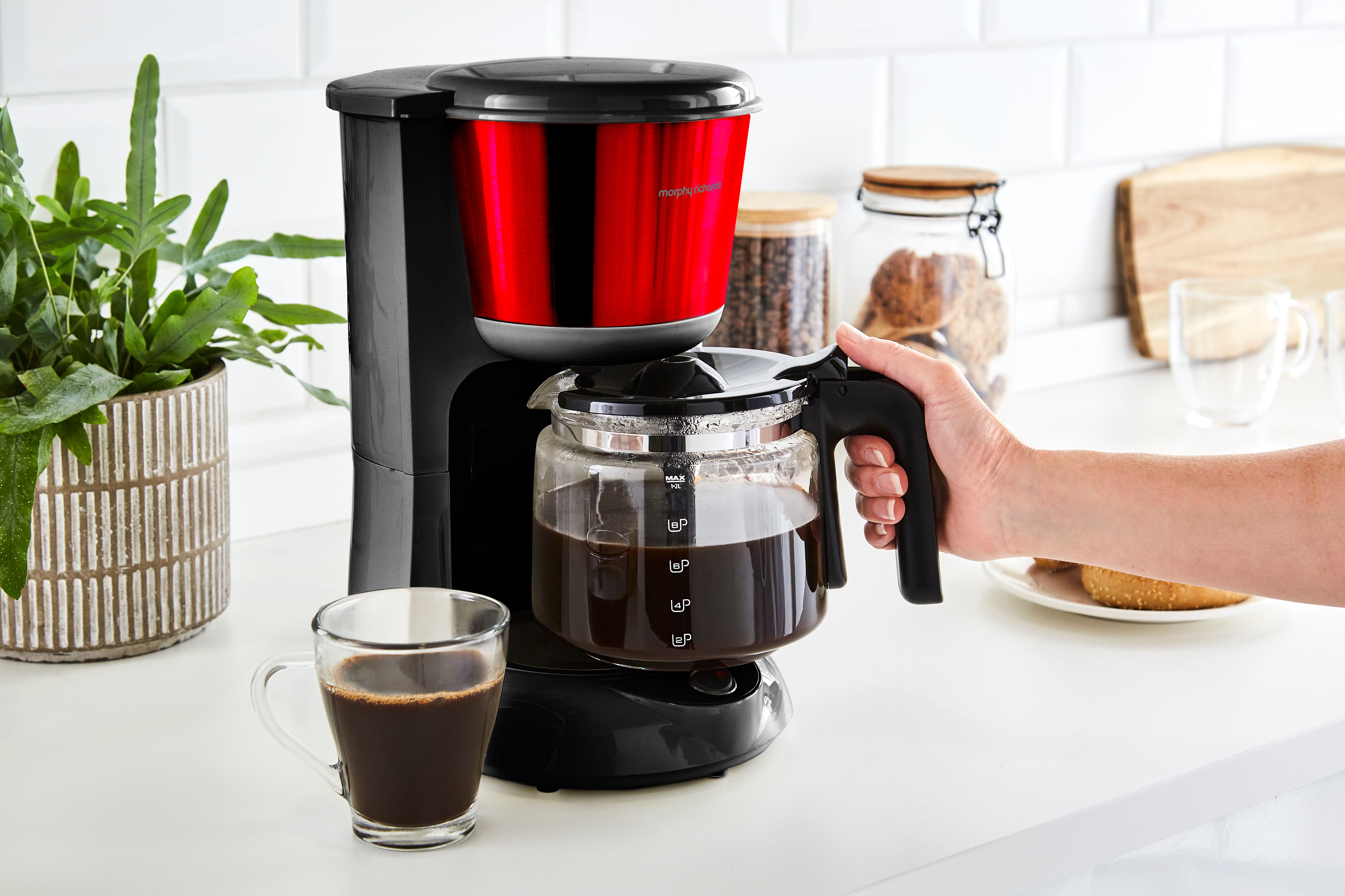 Morphy Richards Equip Filter Coffee Machine Cream