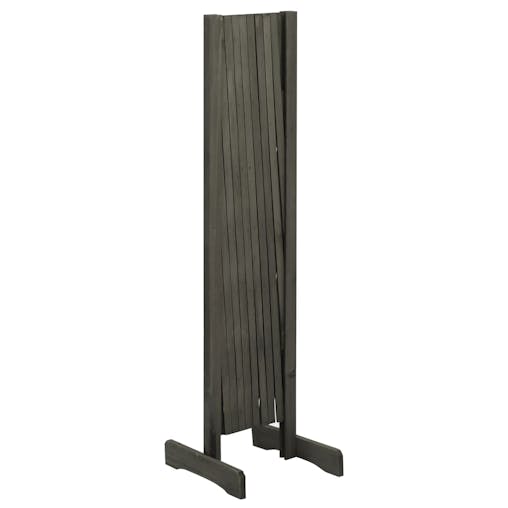 NNEVL Garden Trellis Fence Grey 180x100 cm Solid Firwood