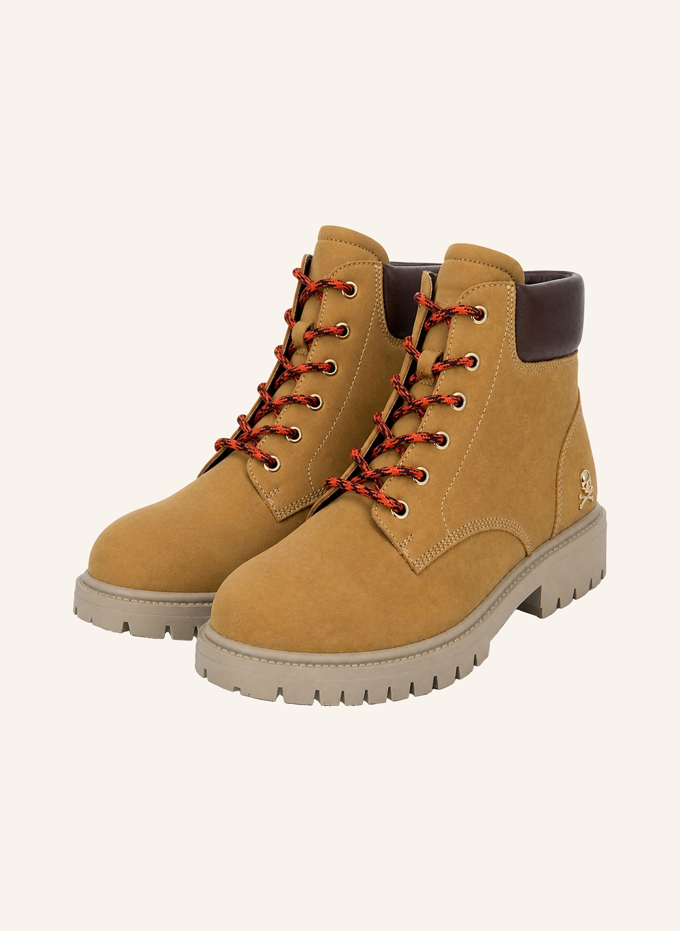 PHILIPP PLEIN Flache Stiefel mit mittelhohem Schaft SKULL