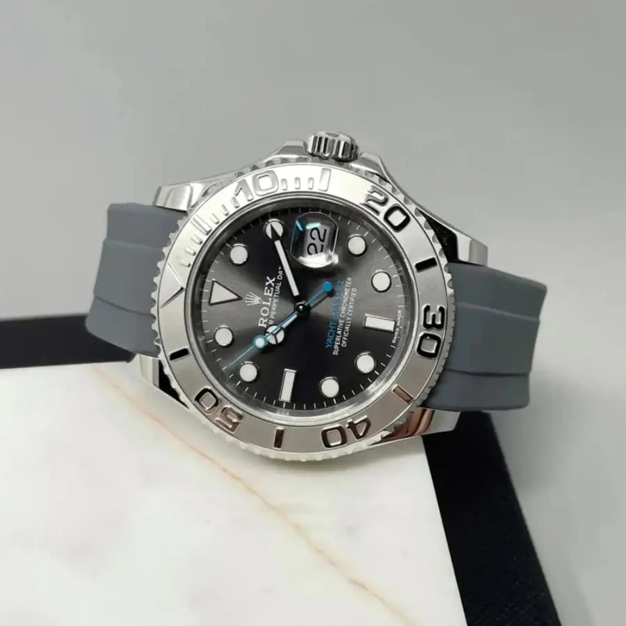 Rolex – Yacht-Master –  Rubber Strap – Grey