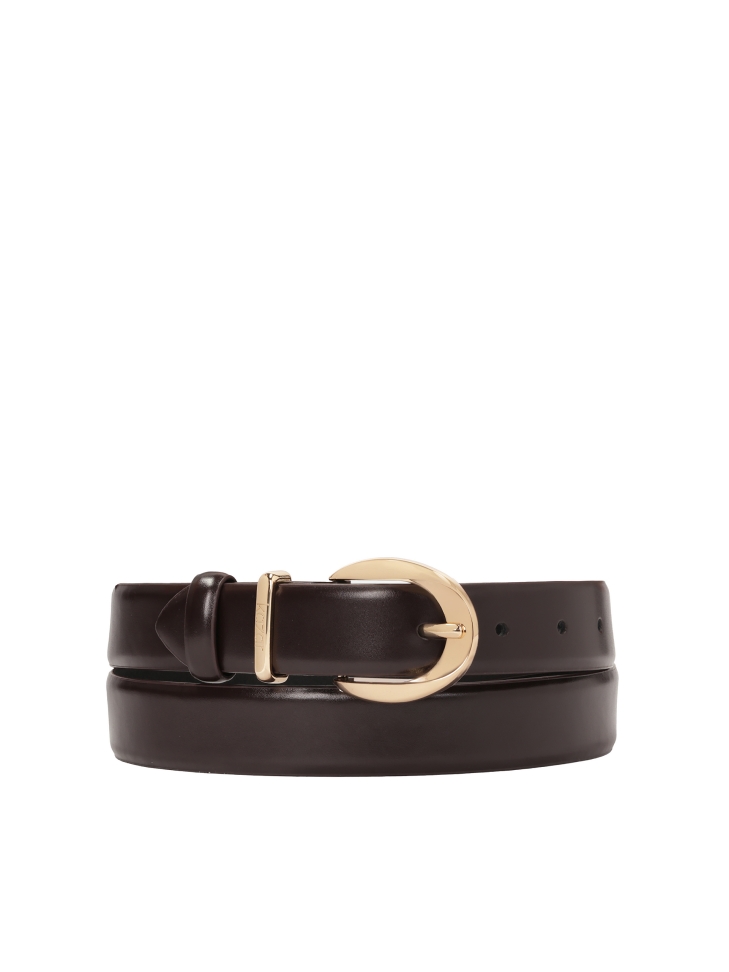 Brown leather strap