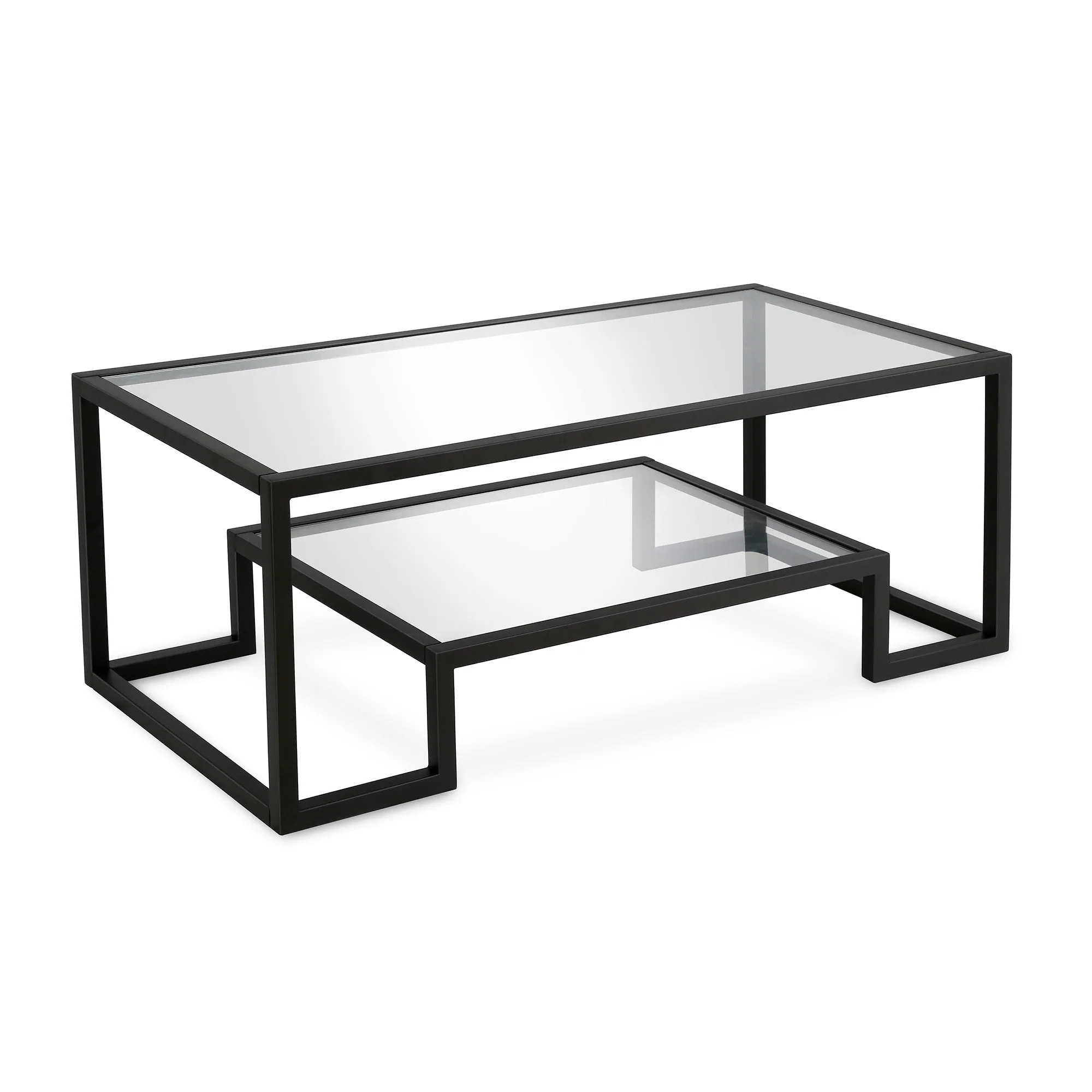 Silver Orchid Solm Blackened Bronze Coffee Table