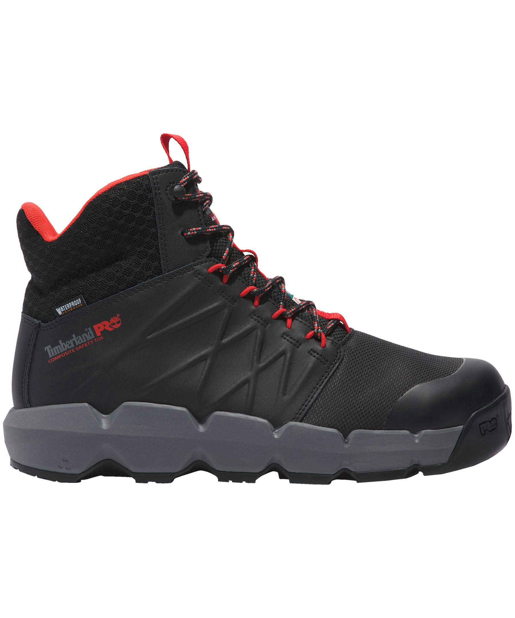 Timberland PRO Men's Morphix Composite Toe Composite Plate Waterproof Mid Cut Work Shoe
