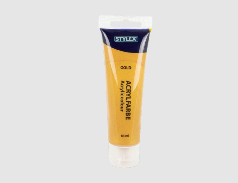 Acrylfarbe gold