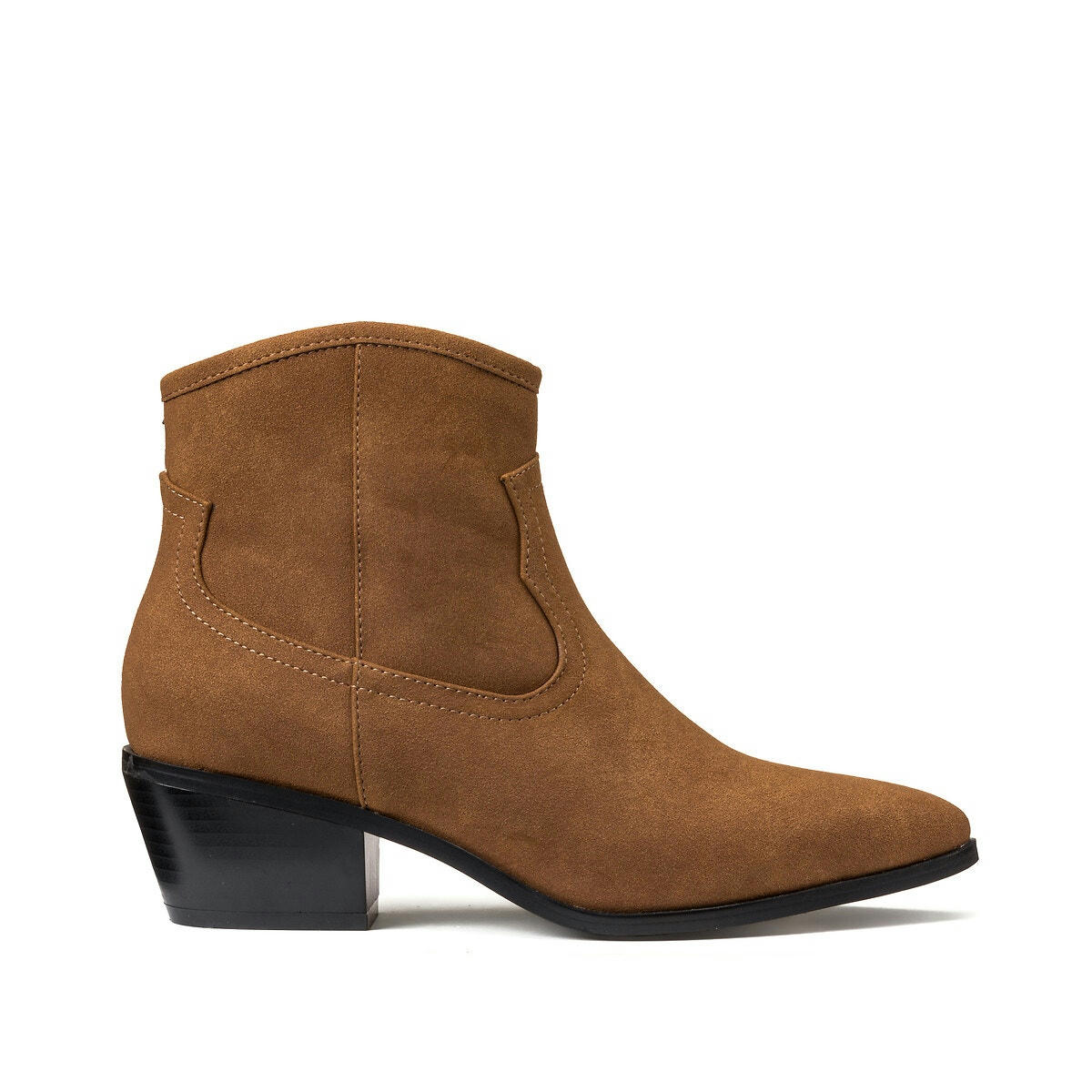 Boots santiag à talon biseauté