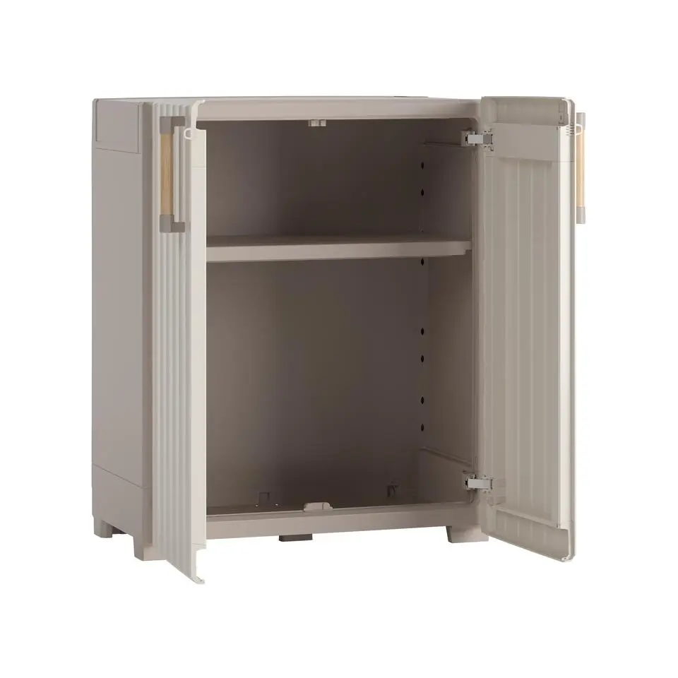 Keter Groove Opbergkast laag - 1 plank