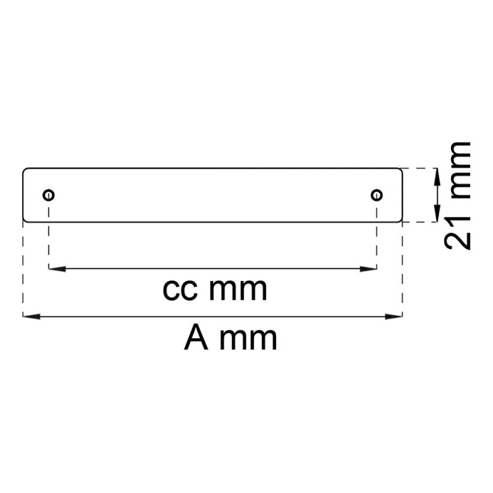 UNDERLAGSBRIKKE HABO ALLY CC128 PUSSET MESSING
