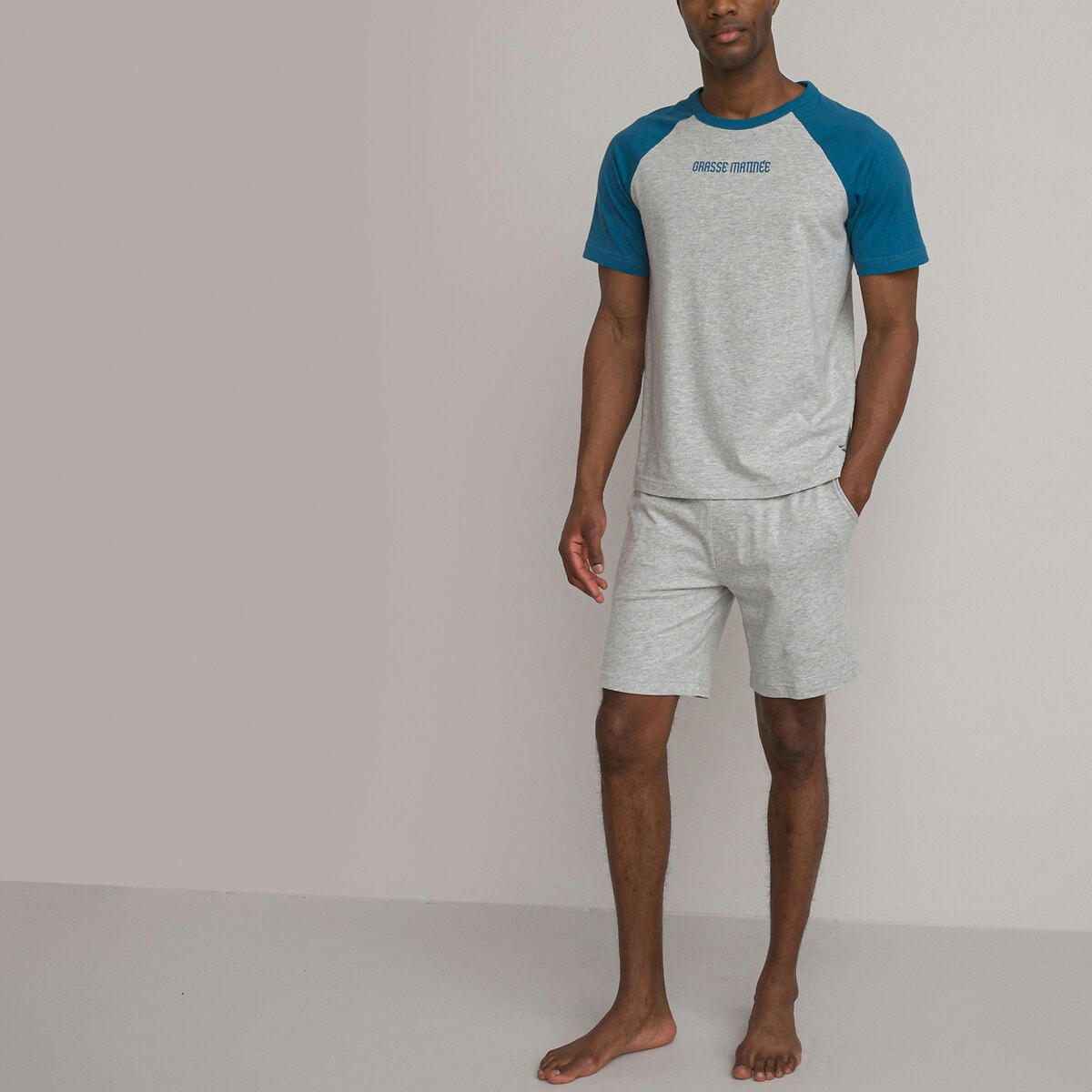 Pyjashort jersey de coton