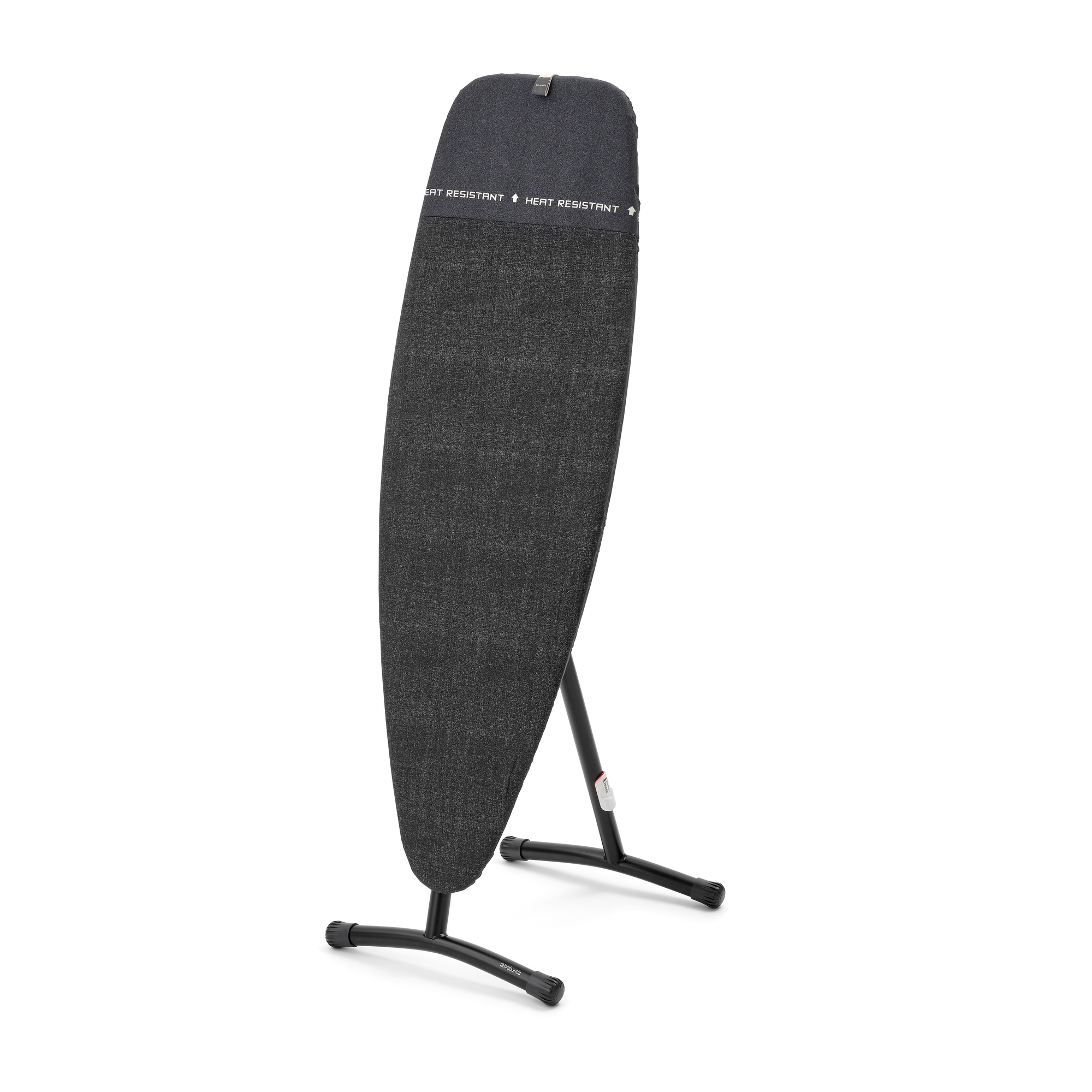 Brabantia Stoombord en strijkplank D, 135x45 cm, hittebestendige parkeerzone - Denim Black