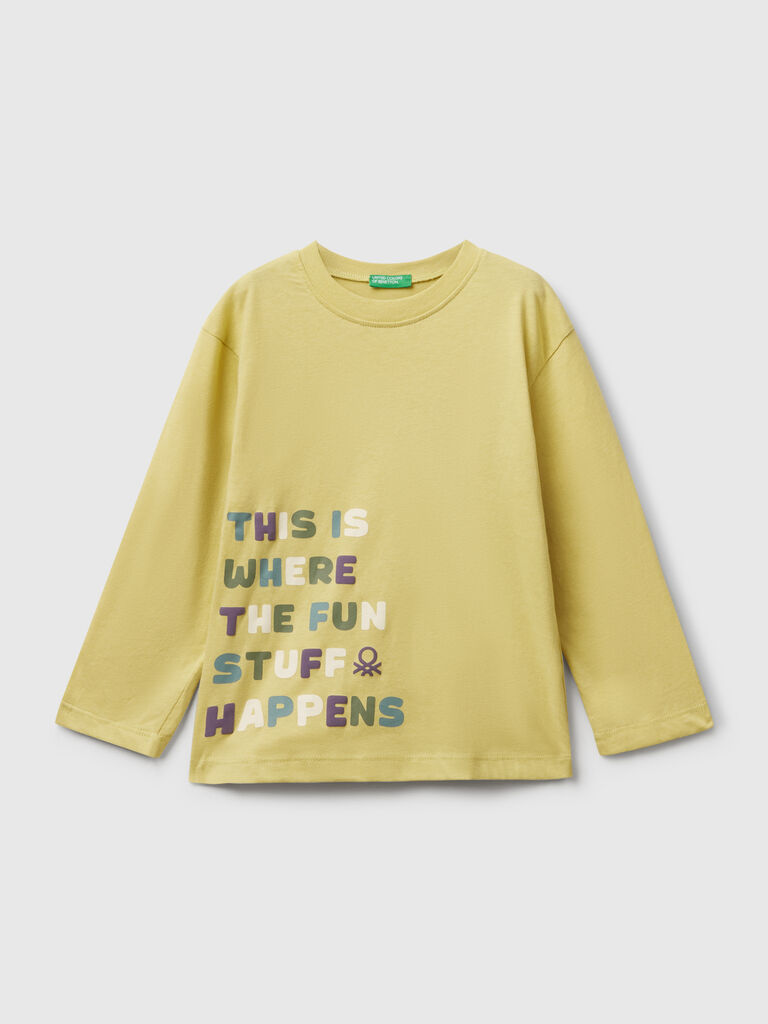 Long sleeve t-shirt with print