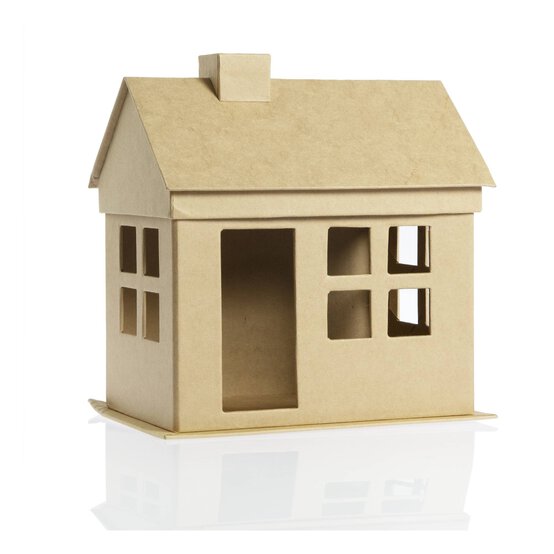 Mache House with Removable Roof 23cm