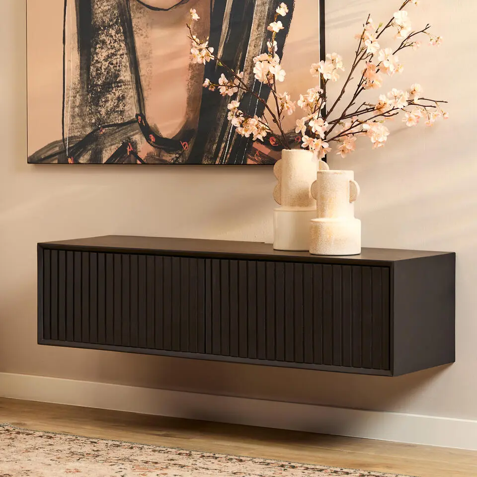 Starfurn - Tv meubel Madison - Zwart - 35x120x30 cm