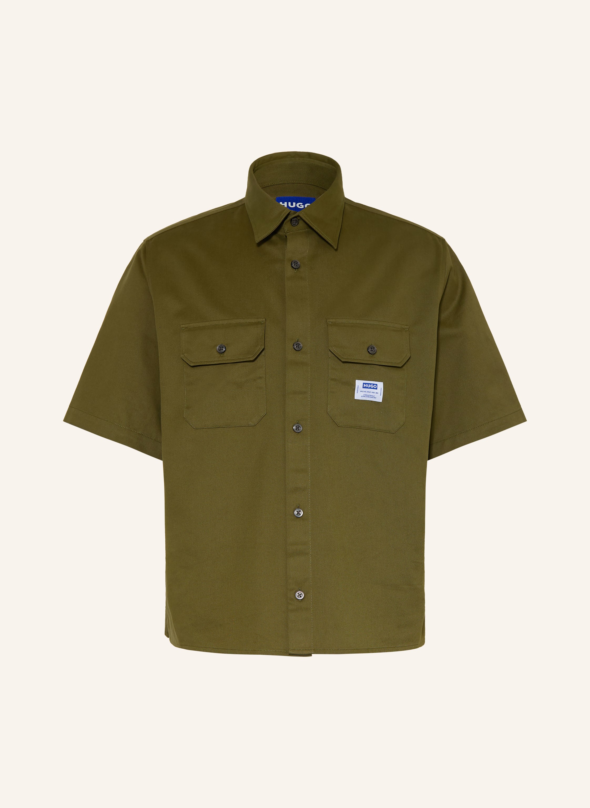 HUGO Kurzarm-Hemd EKYNO Comfort Fit