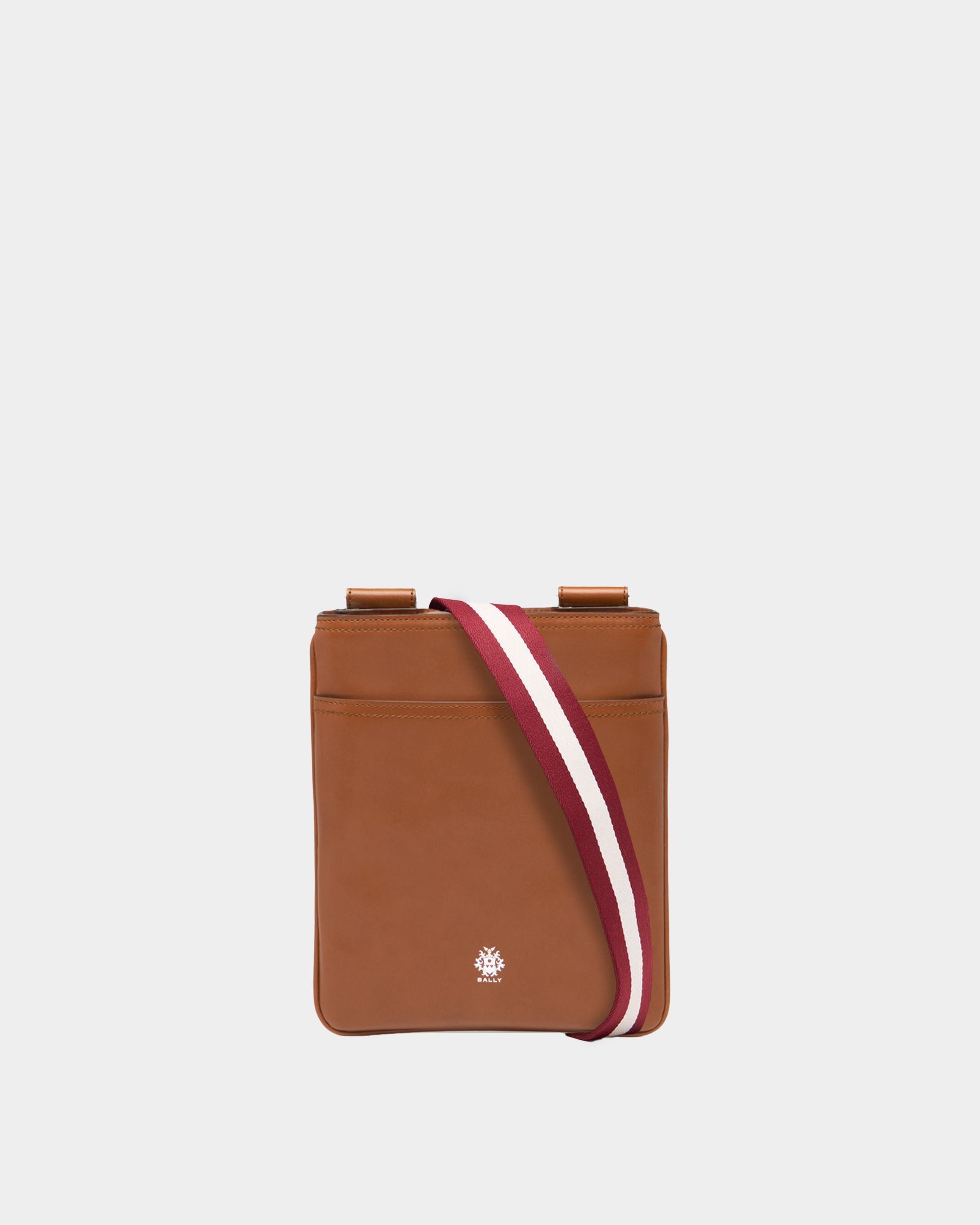 Ray Umhängetasche aus Leder in Amber Brown