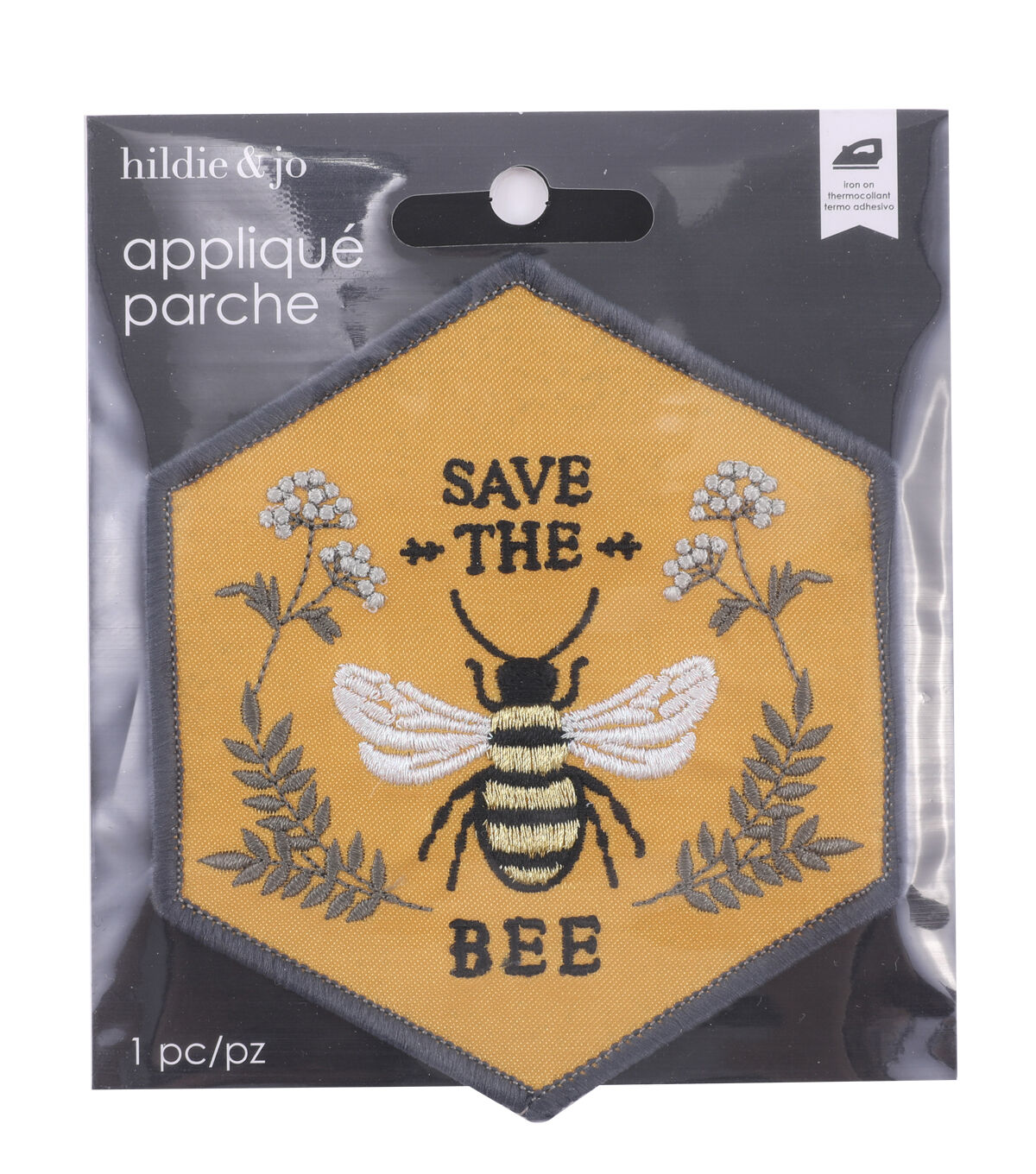 3.5 Save The Bee Applique by hildie & jo