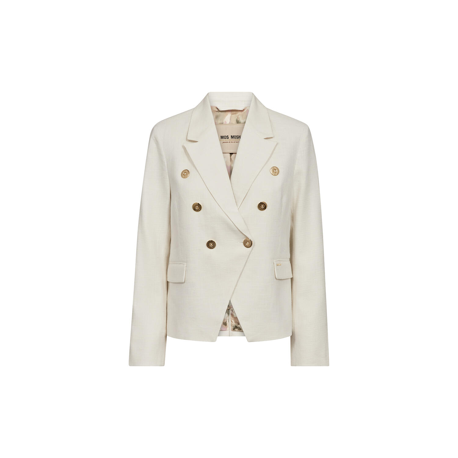 MMBelize Ramie Blazer, ecru