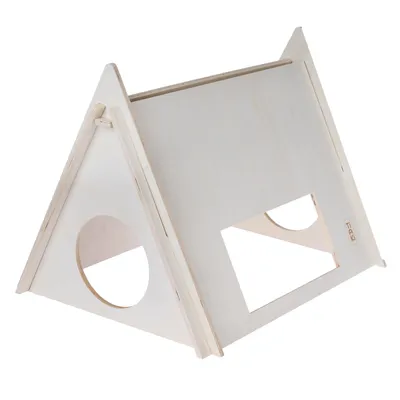 TIAKI Wooden Camping Tent for Small Animals