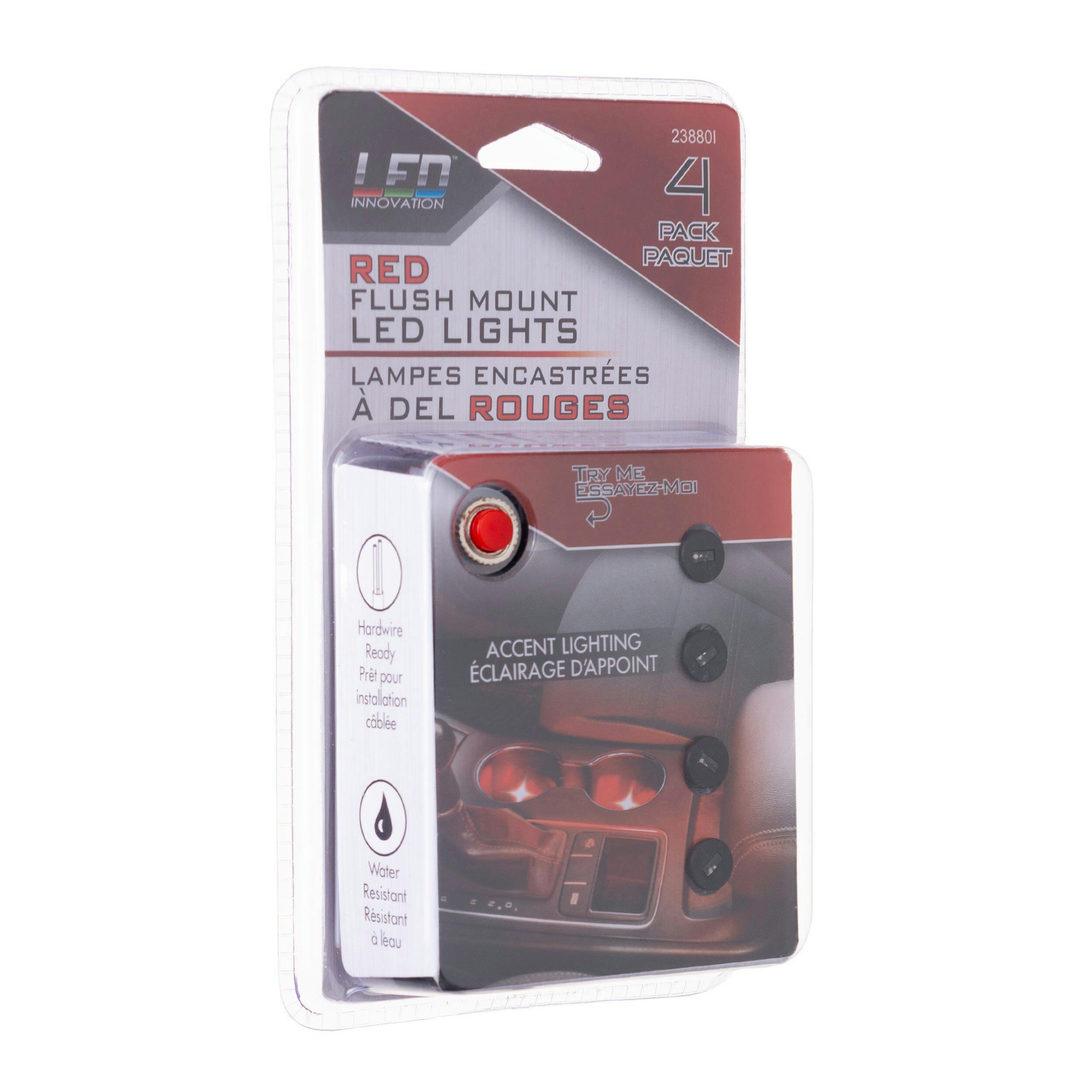 Custom Accessories LED Innovations Micro Dash Light, 4-pc