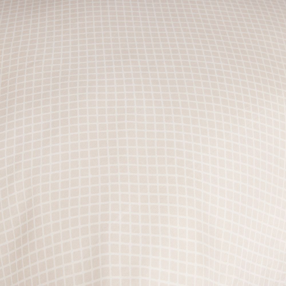Taie d'oreiller carrée beige blanc imprimé croix X2