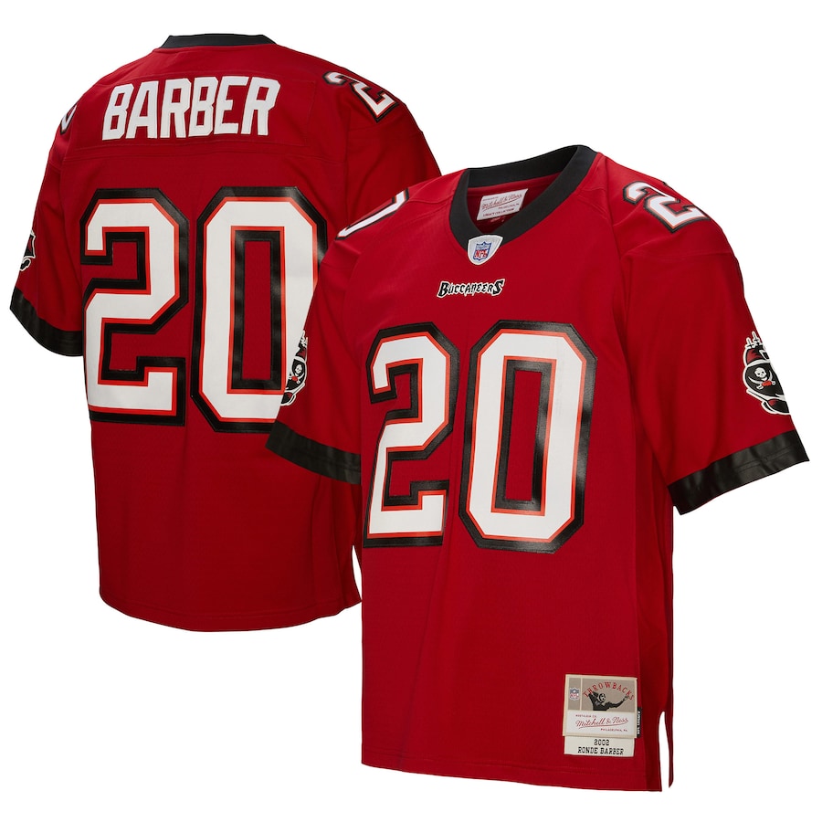 Ronde Barber Tampa Bay Buccaneers 2002 Legacy Retired Player Jersey - Red