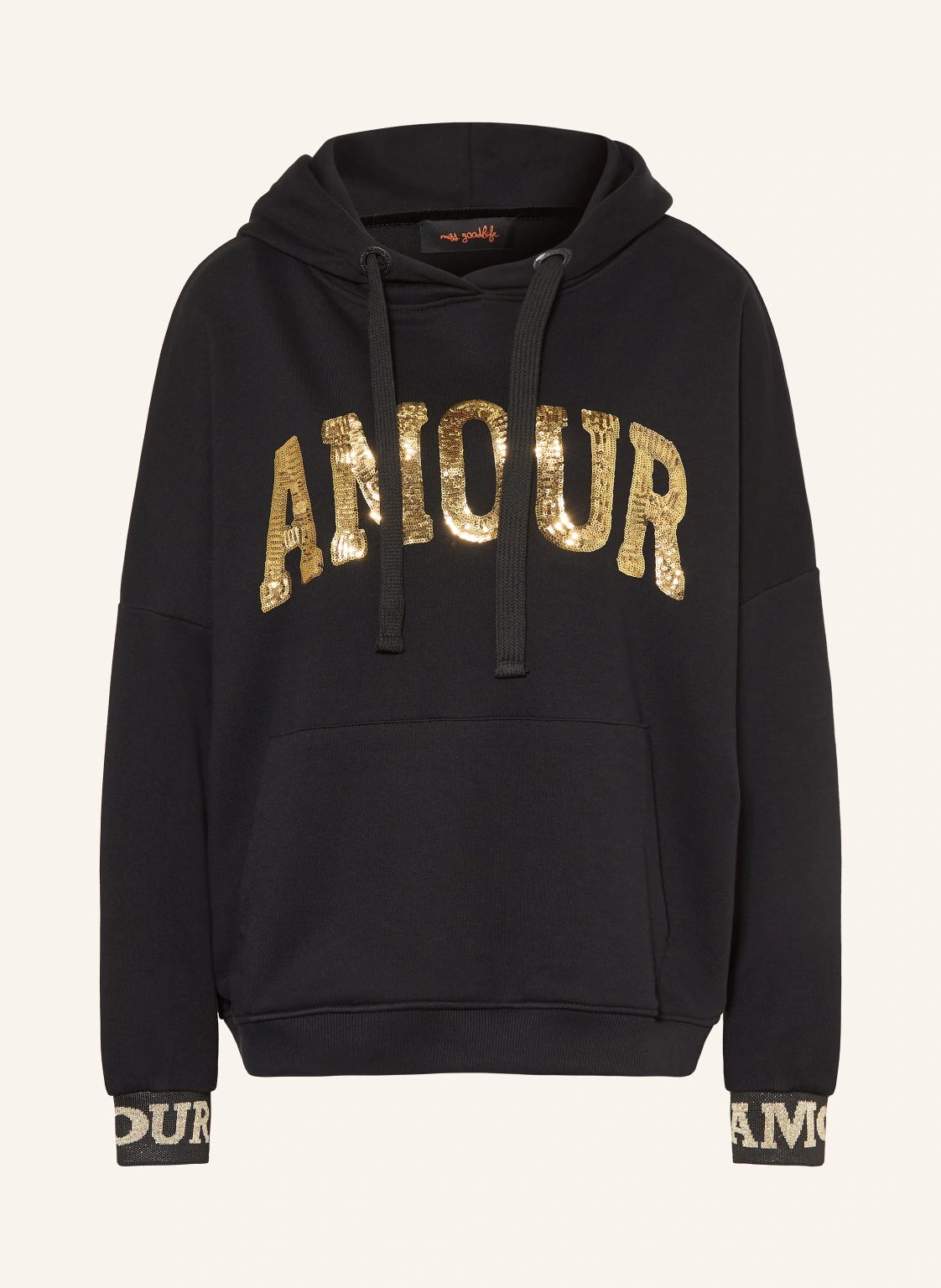 miss goodlife Oversized-Hoodie mit Pailletten