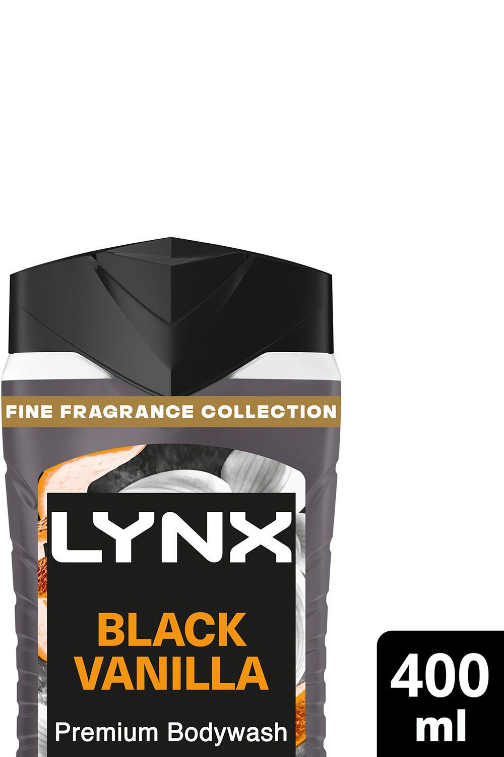 Lynx Lynx Black Vanilla Body Wash with 12Hrs of Freshness for Men, 400ml