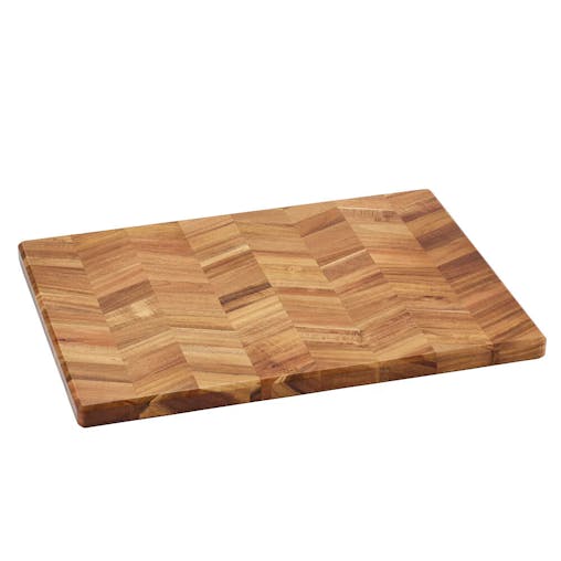 Furi Chevron Cutting Chopping Board Large 46 x 33 x 2.5cm