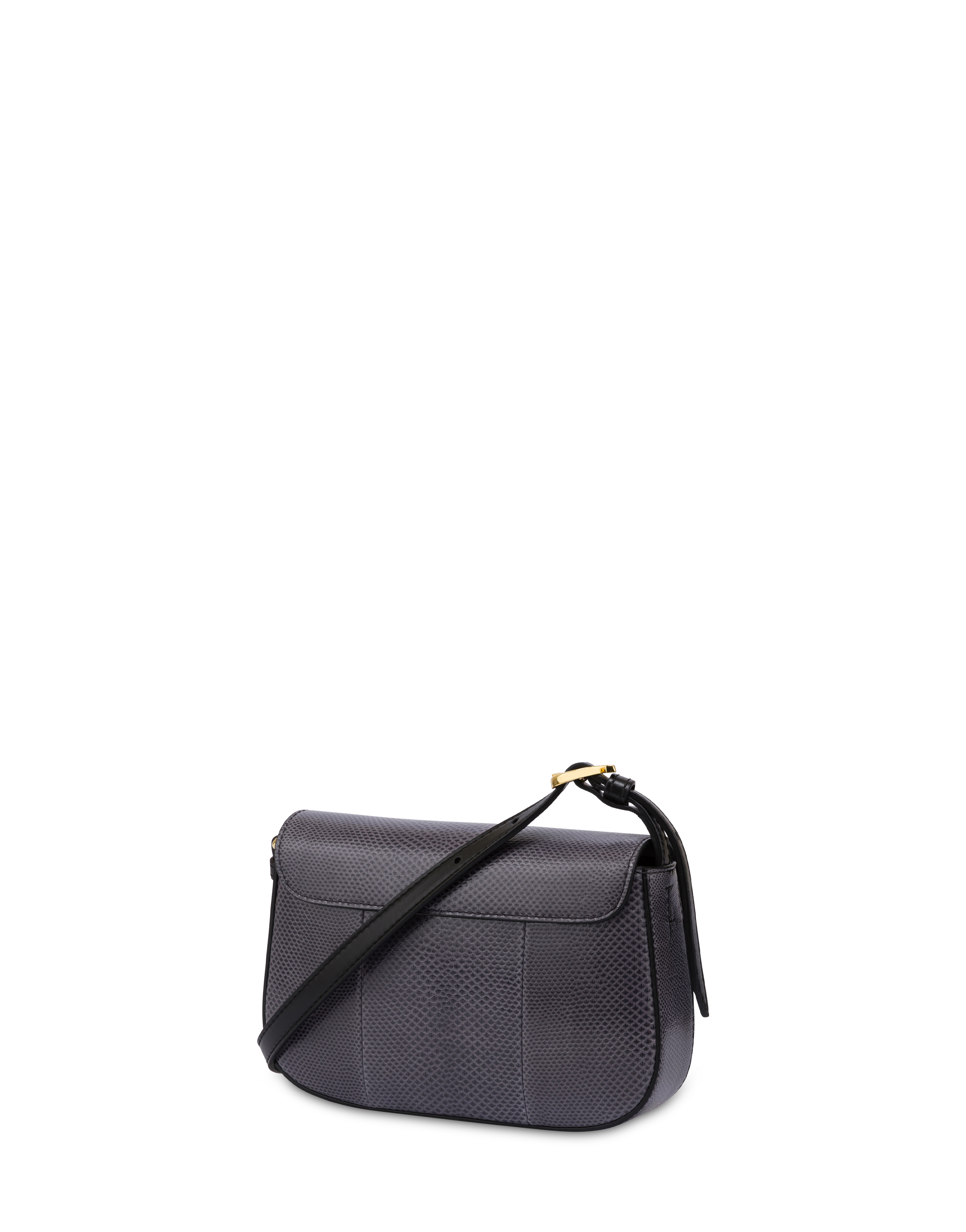 Crossbody Bag Fence Small Re-archive In Vitello /nero