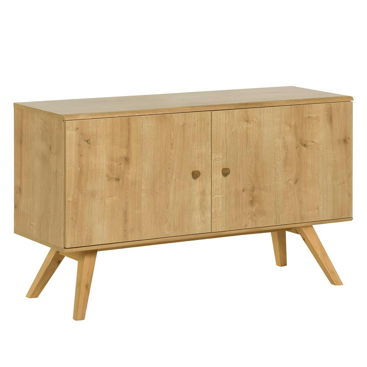 - Buffet bas 2 portes naturel