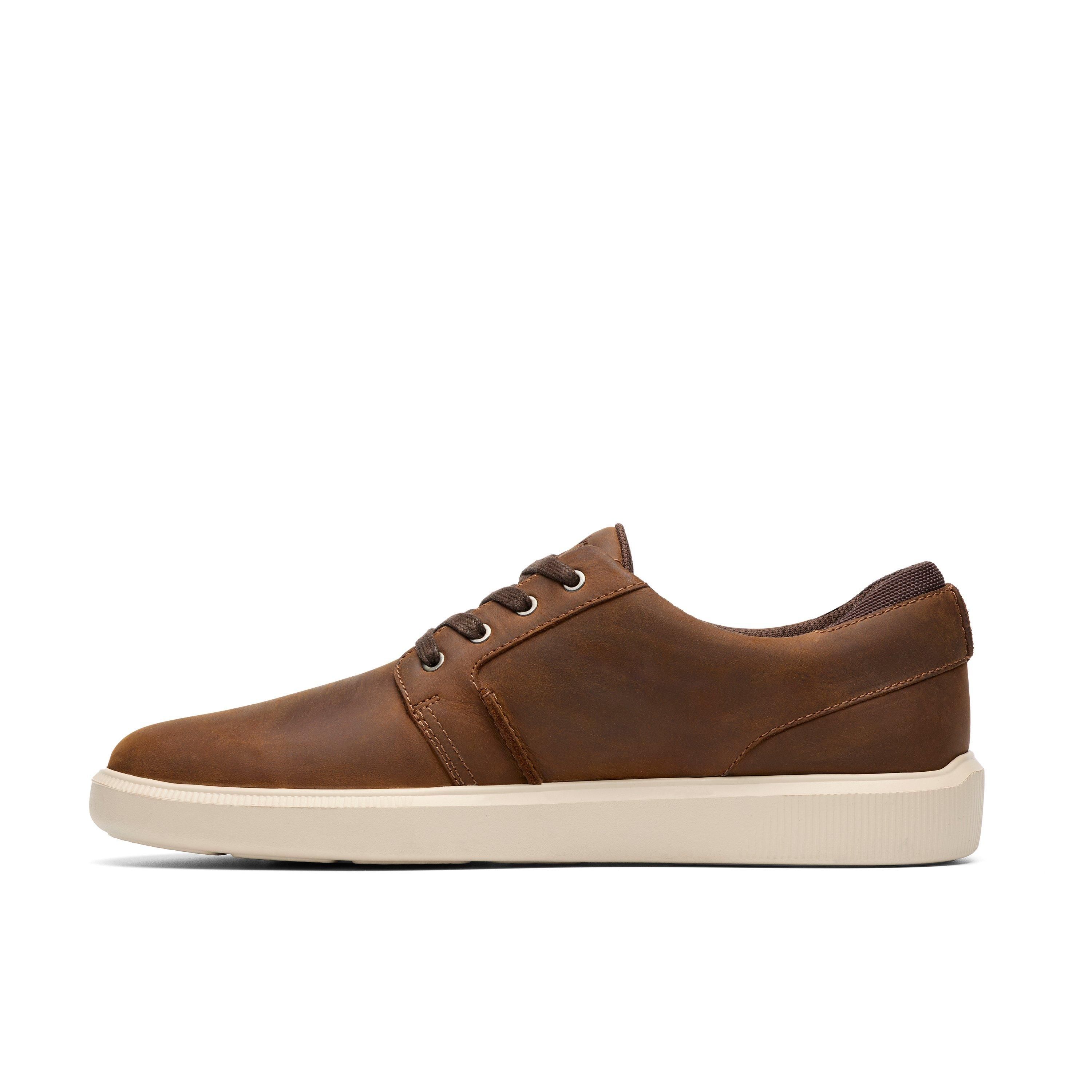 Clarks Brodin Seam Beeswax Trainers