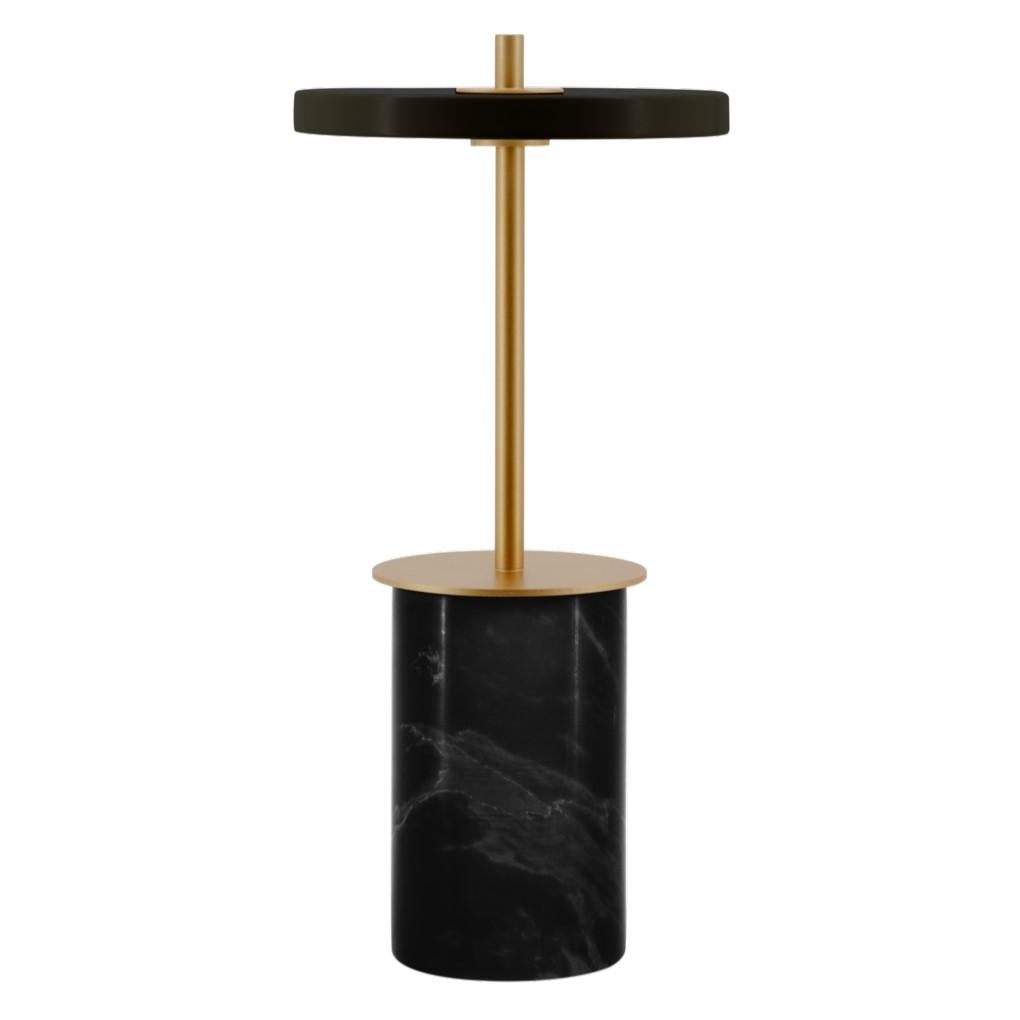 Umage Asteria Move Mini Tafellamp Oplaadbaar - Zwart Marmer