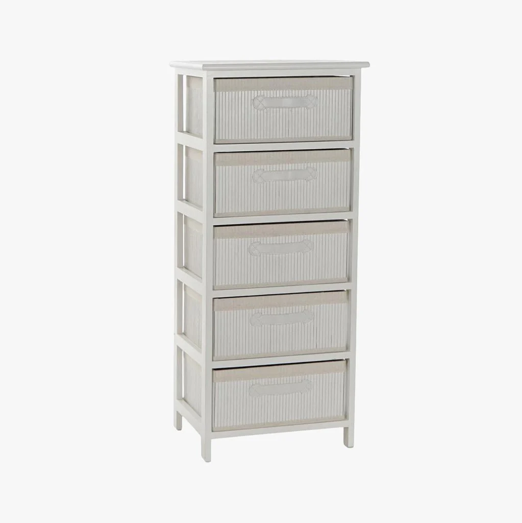 Estante 5 Níveis Arrumação 42x32x98 CLEAR