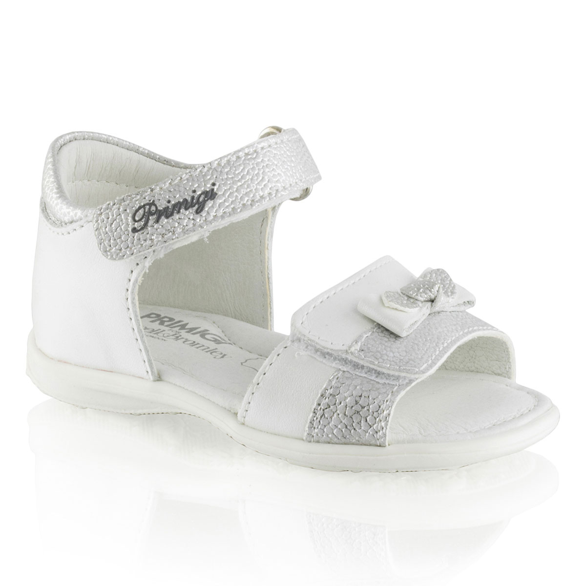 Russell & Bromley PR.BOW Bow Trim Velcro Sandal