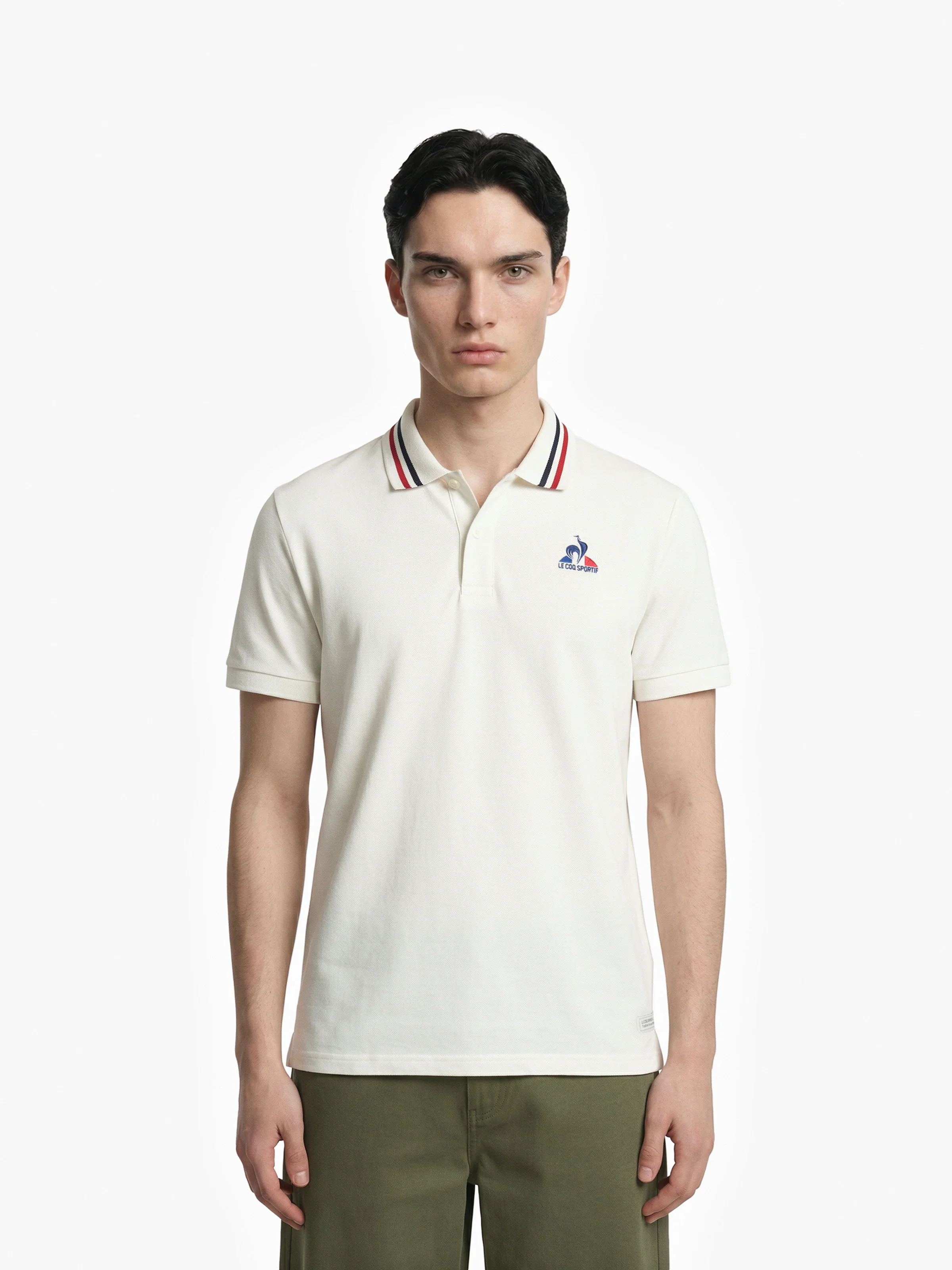 2520597-TRI LF Polo N°2 M marshmallow | Polo Homme
