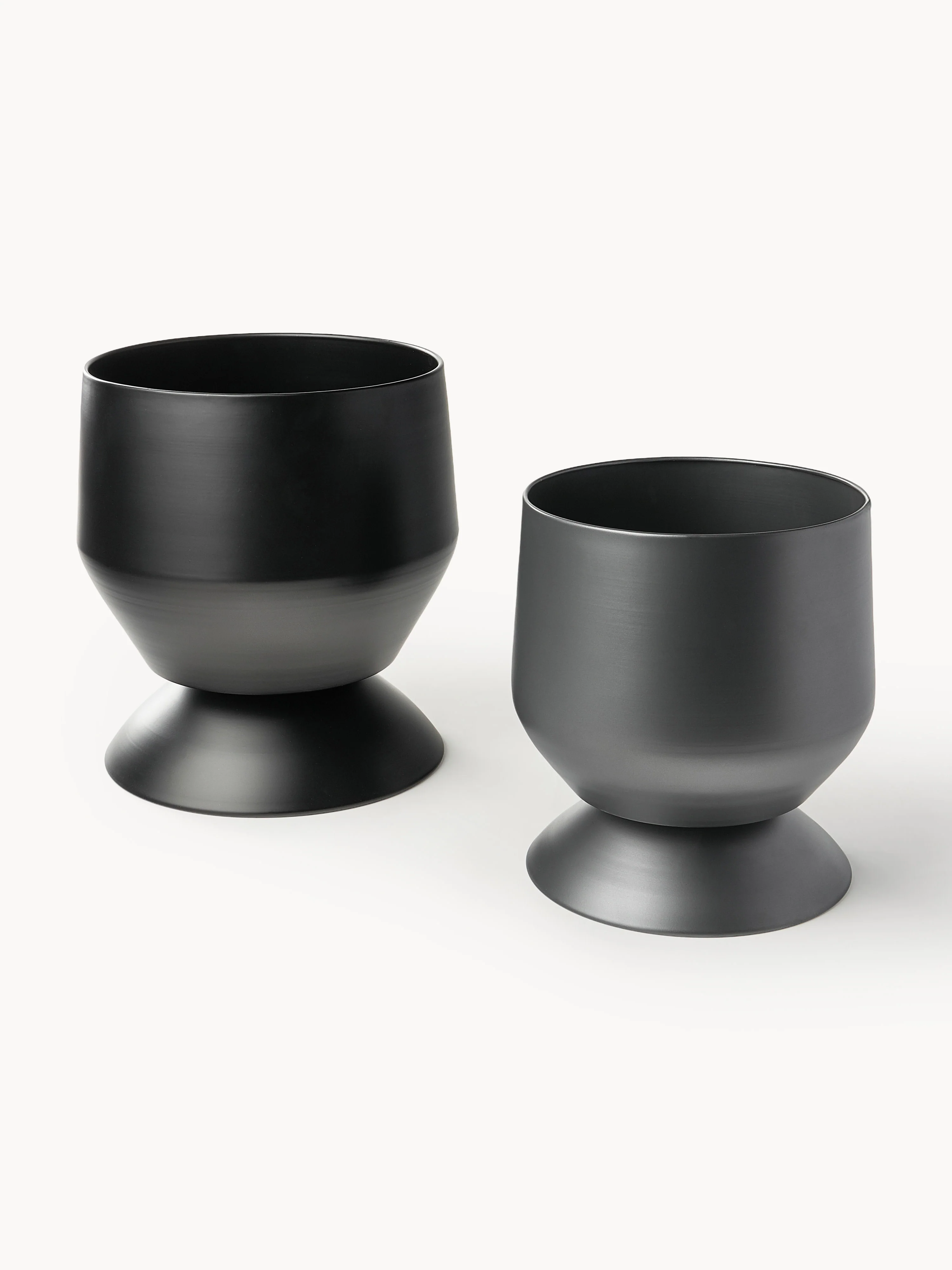 übertöpfe Renya aus Metall, 2er-Set