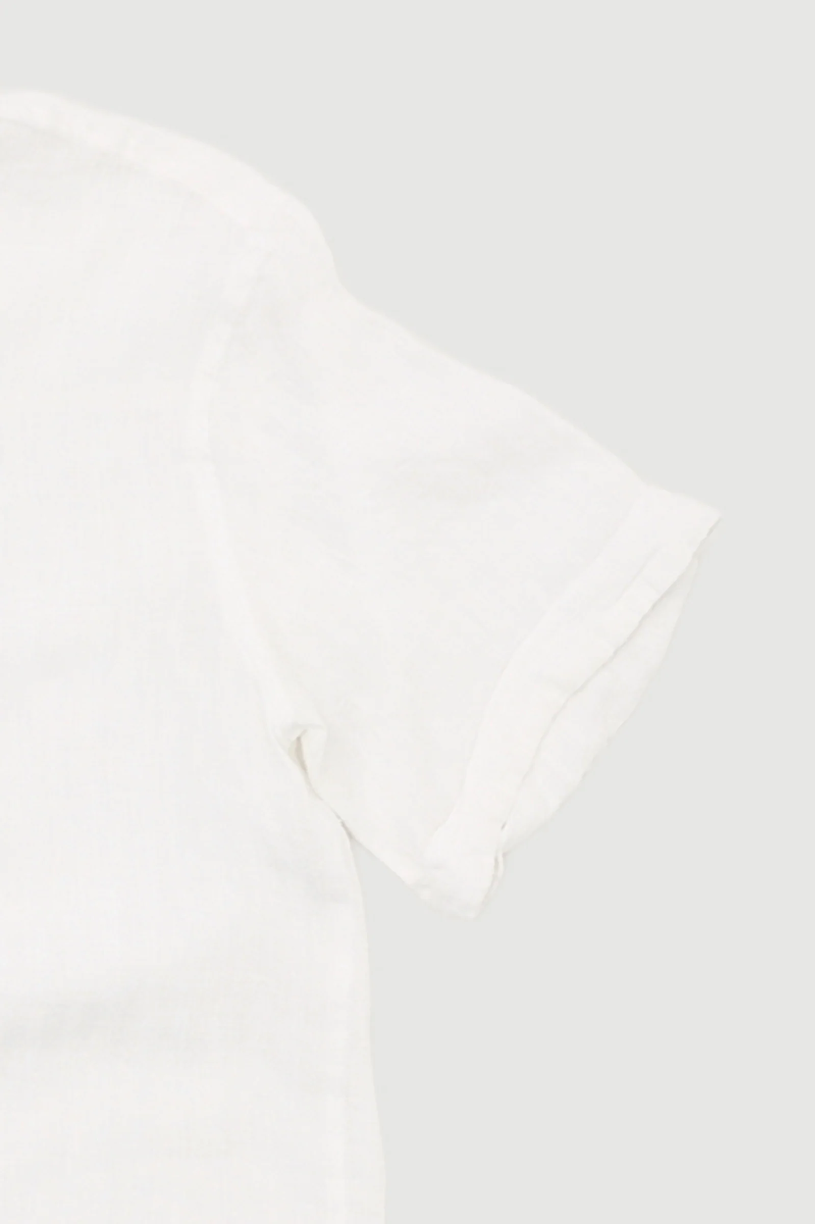 Re-Worn Womens Linen Short Sleeve Shirt