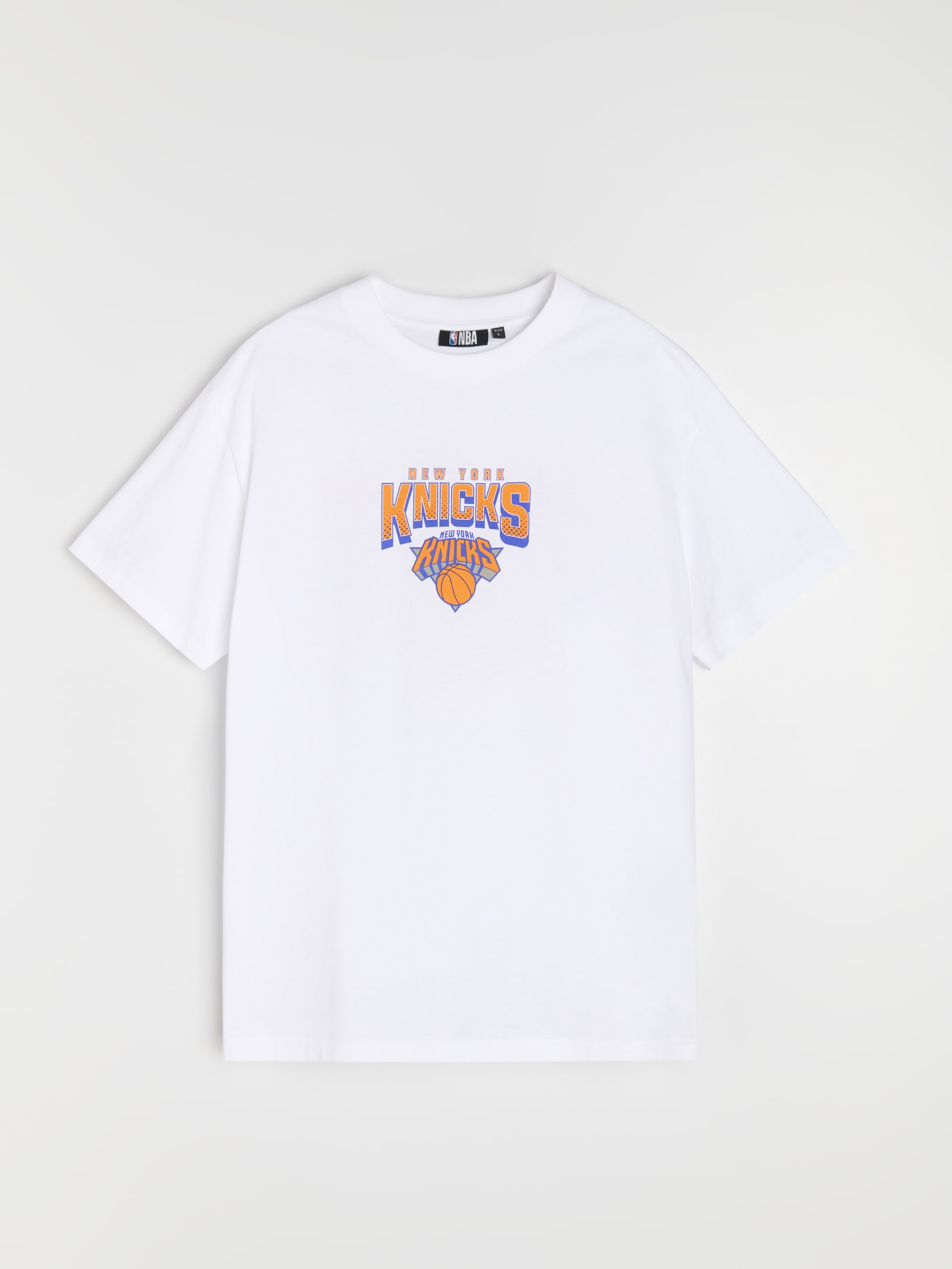 Bawełniana koszulka z nadrukiem NBA