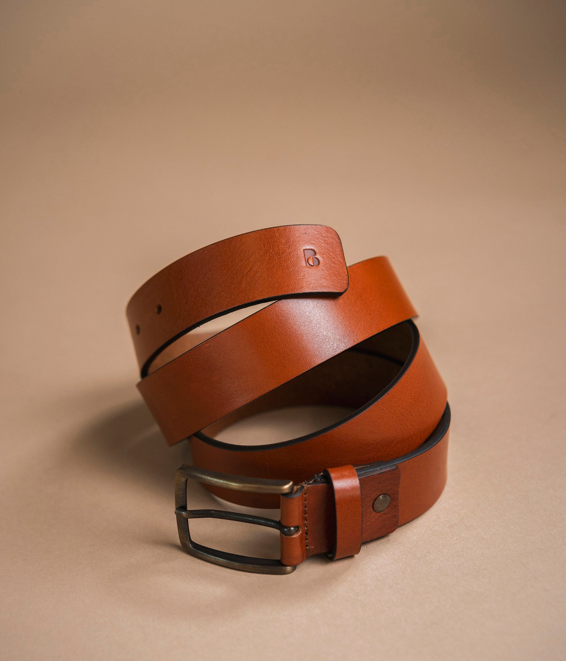 Ceinture Ringo cognac