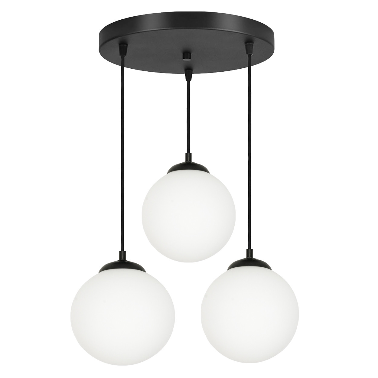 Lampa wisząca kaskada nowoczesna do salonu EDYLIT xE14 BRONX 14-0822
